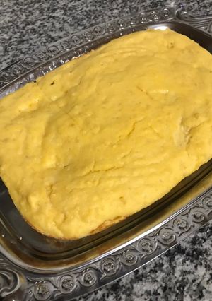 Una foto de Budín de limón keto -sin harinas-
