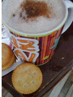 Una foto de Capuchino de Chocolate