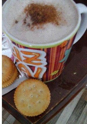 Una foto de Capuchino de Chocolate