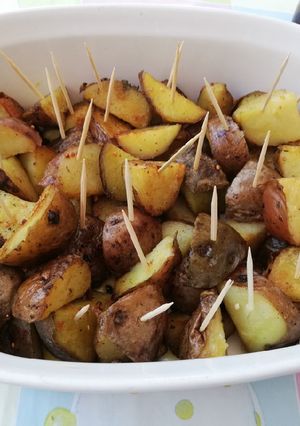 Una foto de Papas al Pil Pil