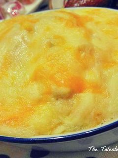 白醬南瓜時蔬焗烤飯 的食譜成品照片