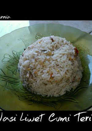 Foto resep Nasi Liwet Cumi Teri