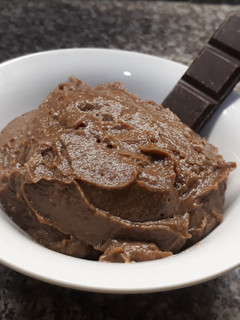 Una foto de Crema pastelera de chocolate