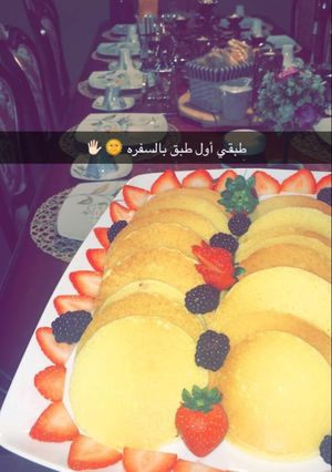 صورة لوصفة بان كيك