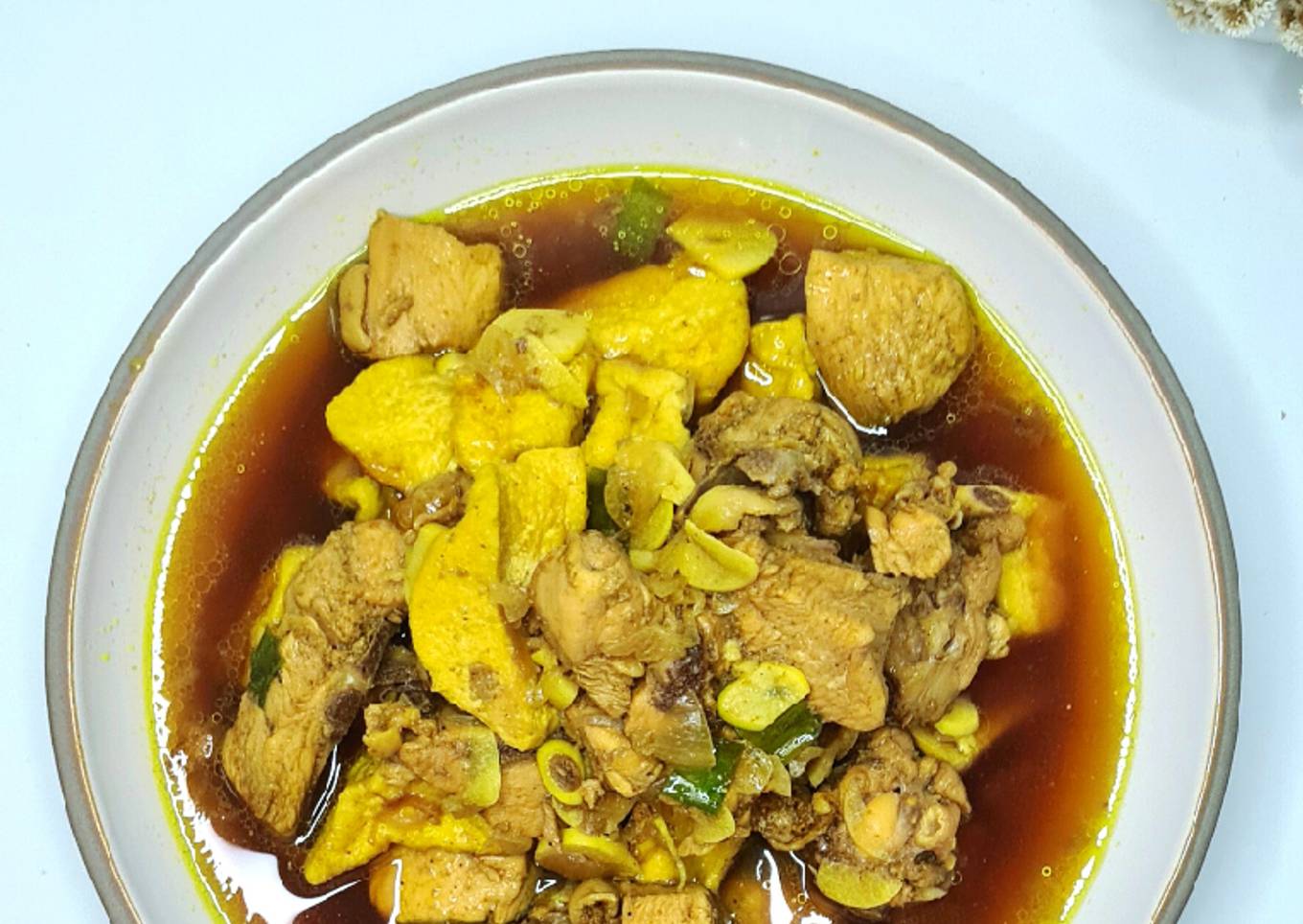 Semur Ayam Tahu ala Chef Rudy Choirudin