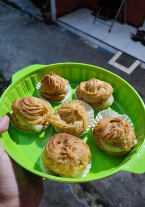 Foto resep Kue sus vla susu/choux