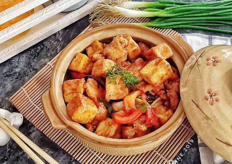 Stir Fry Chicken Tofu