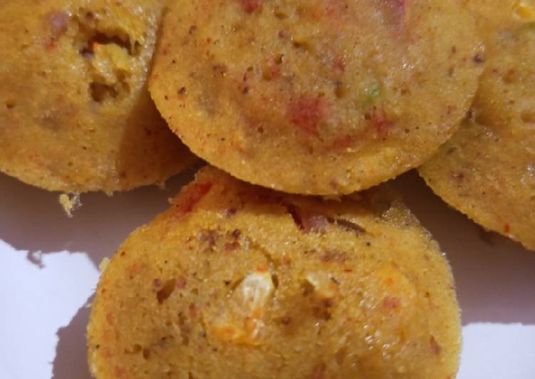 Steps to Prepare Perfect Stuffed idli