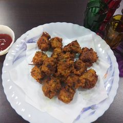 Maggi fritters A picture of Maggi fritters.