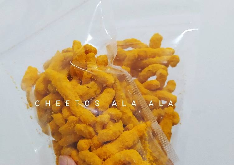 Cheetos Ala-ala (Renyah & Lebih Sehat Karena Buatan Sendiri 😆)