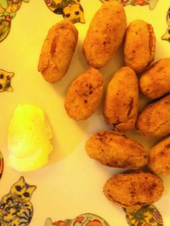 Una foto de Croquetas caseras de restos del cocido
