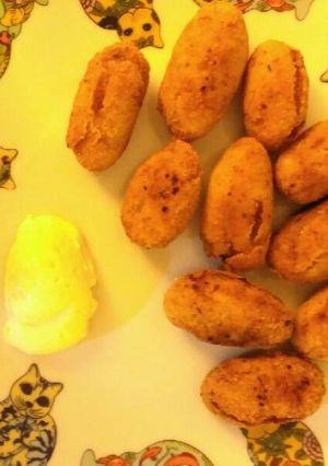 Una foto de Croquetas caseras de restos del cocido
