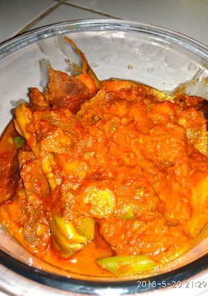 Foto resep Daging rica rica mercon sapi