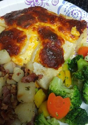 A picture of Turnip Au Gratin.