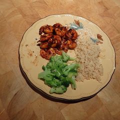 A picture of Honey Garlic Shrimp.