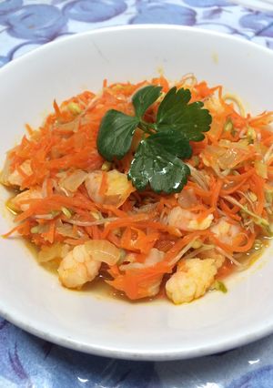 Foto resep Tumis kecambah wortel
