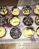 Halloweeni gesztenyés muffin