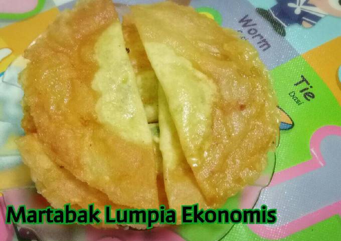 Resep Martabak Lumpia Ekonomis  ala jajanan  di sekolah 