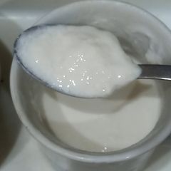 A picture of Milk pak sa homemade dahi.