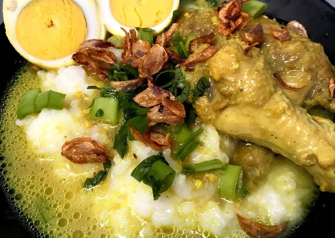 Resep Bubur Ayam Kuah Opor Oleh Euis Amalia Cookpad