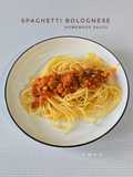 Spaghetti Bolognese (homemade sauce)