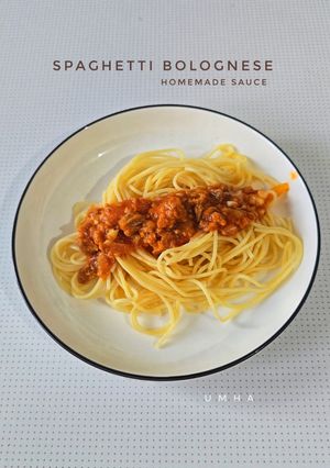 Foto resep Spaghetti Bolognese (homemade sauce)