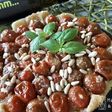 Tatín de tomates cherrys y queso de cabra en GME, F y G y tradicional