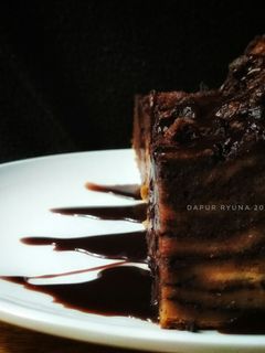Foto resep Choco Pudding Bread (Pudding Roti Coklat)