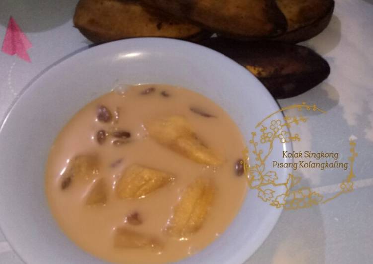 Kolak Singkong Pisang Kolang-Kaling