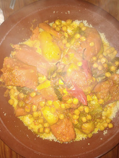 A picture of Moroccan Couscous.