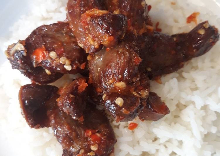 Bumbu Ampla goreng sambal siksa | Resep Membuat Ampla goreng sambal siksa Yang Enak Dan Lezat