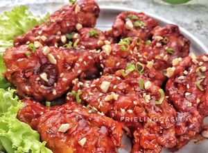 Foto resep Dakgangjeong Enak dan Mudah, the best ever Korean Fried Chicken