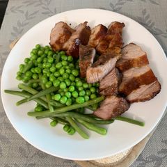 A picture of Hong Kong Style BBQ Pork (Char siu) 蜜汁叉燒.