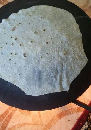 صورة لوصفة خبز الصاج