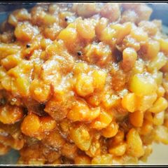 A picture of Lauki Chana Dal Curry.