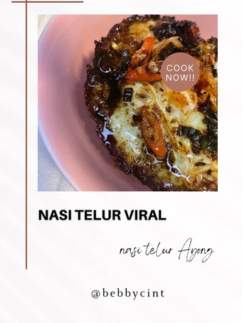 Langkah Gampang Membuat Resep Nasi Telor Viral / nasi Telor pontianak yang Lezat Anti Ribet, Bikin Ngiler