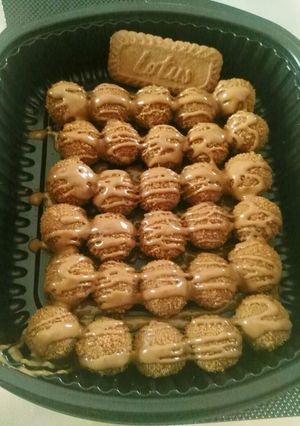 صورة لوصفة حلوى كرات اللوتس 🍴😋