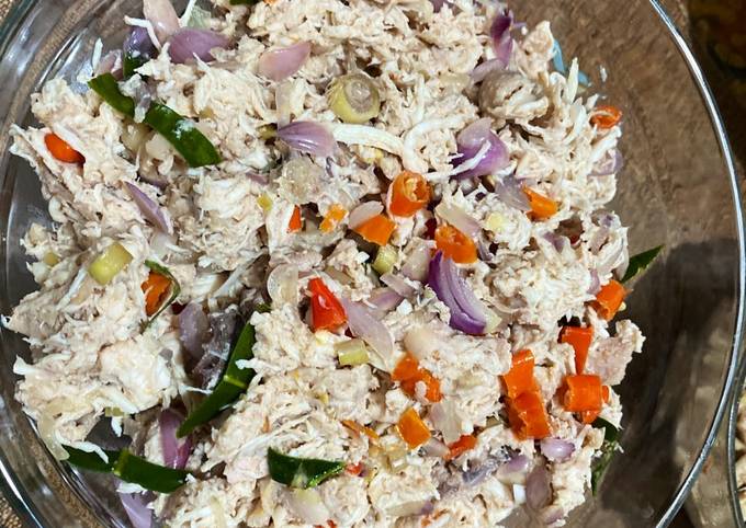 Cara bikin Ayam suir matah Cara bikin Ayam suir matah