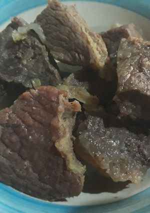 A picture of Boiled beef.