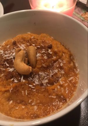 صورة لوصفة البطاطا الحلوة بالجوز والقرفة
