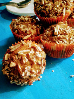 A picture of Banana breakfast muffins.