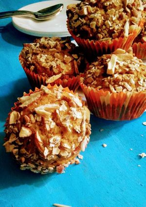 A picture of Banana breakfast muffins.