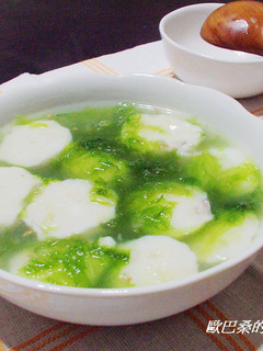 翡翠花枝羹湯 的食譜成品照片