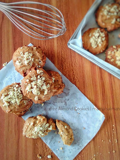 Foto resep Coffee Almond Cookies