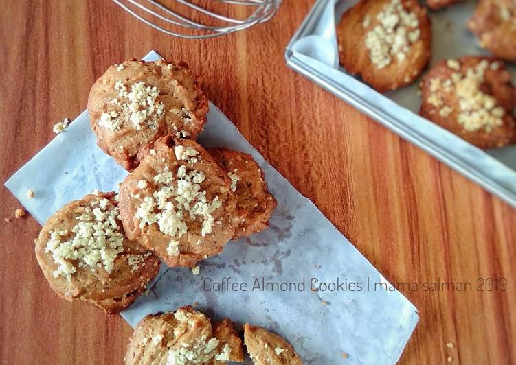 Langkah Mudah untuk Menyiapkan Coffee Almond Cookies Anti Gagal
