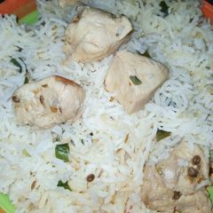 Chilli Chutney Chicken Rice A picture of Chilli Chutney Chicken Rice.