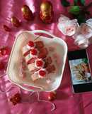 Marble Chiffon Roll Cake Strawberry ala Tintin Rayner