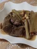 Tajine de cardon a la viande d'agneau 🍴