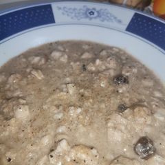 A picture of Brain with black pepper.
