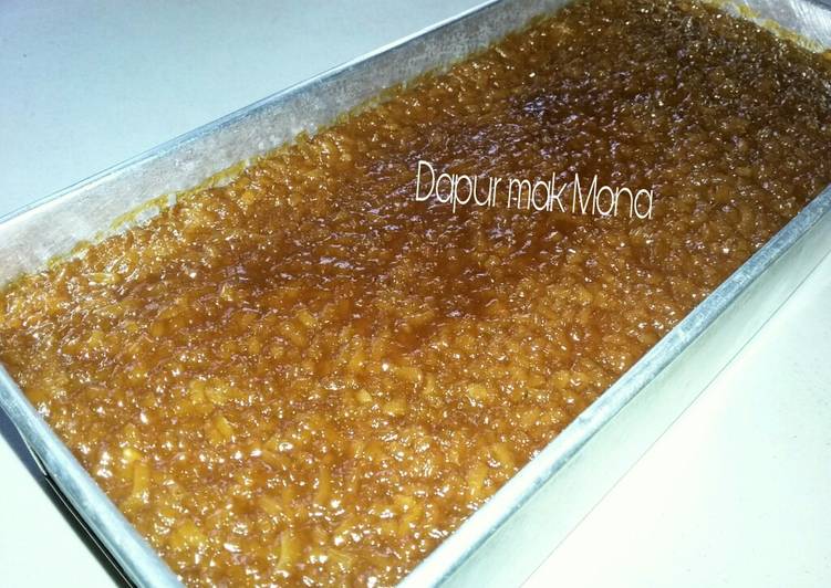 Cara Cinta EnakWajik ketan Gula merah